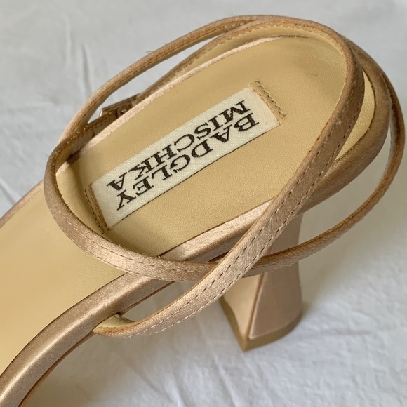 Badgley Mischka Judith Pumps in Clay US9 - Picture 6 of 14
